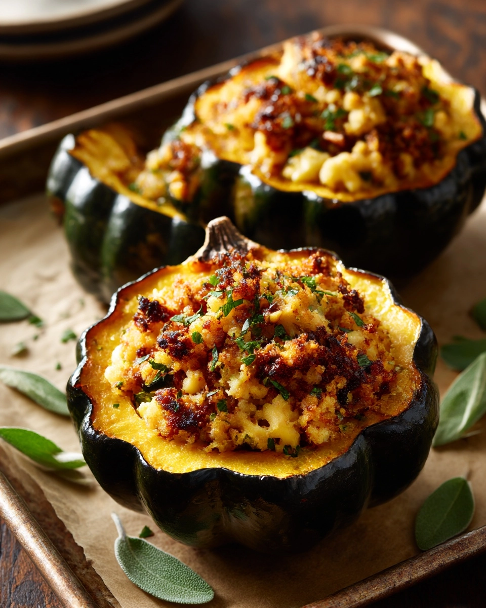 Stuffed Baked Acorn Squash Recipe
