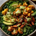 Roasted Cauliflower Green Goddess Salad Recipe