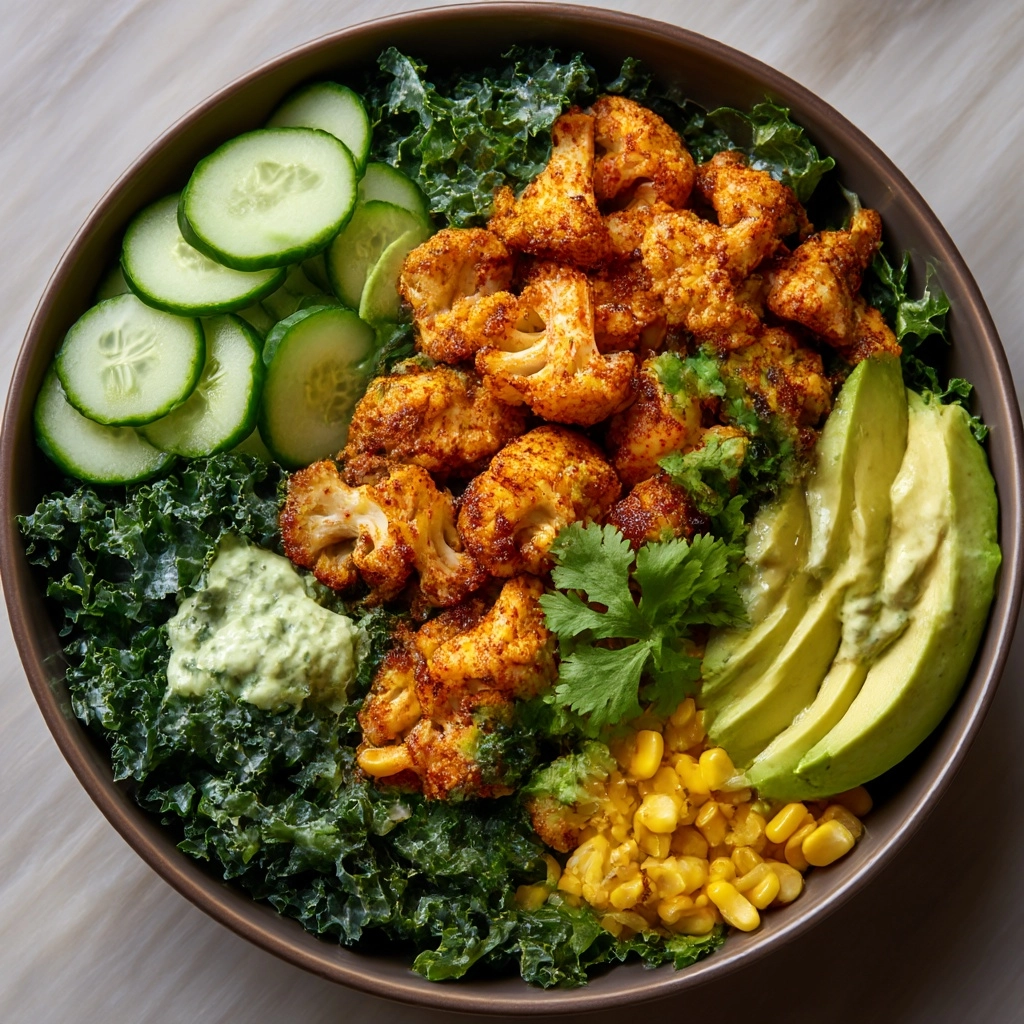 Roasted Cauliflower Green Goddess Salad Recipe - Recipe Image