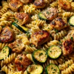 Chicken Zucchini Pasta Skillet Recipe