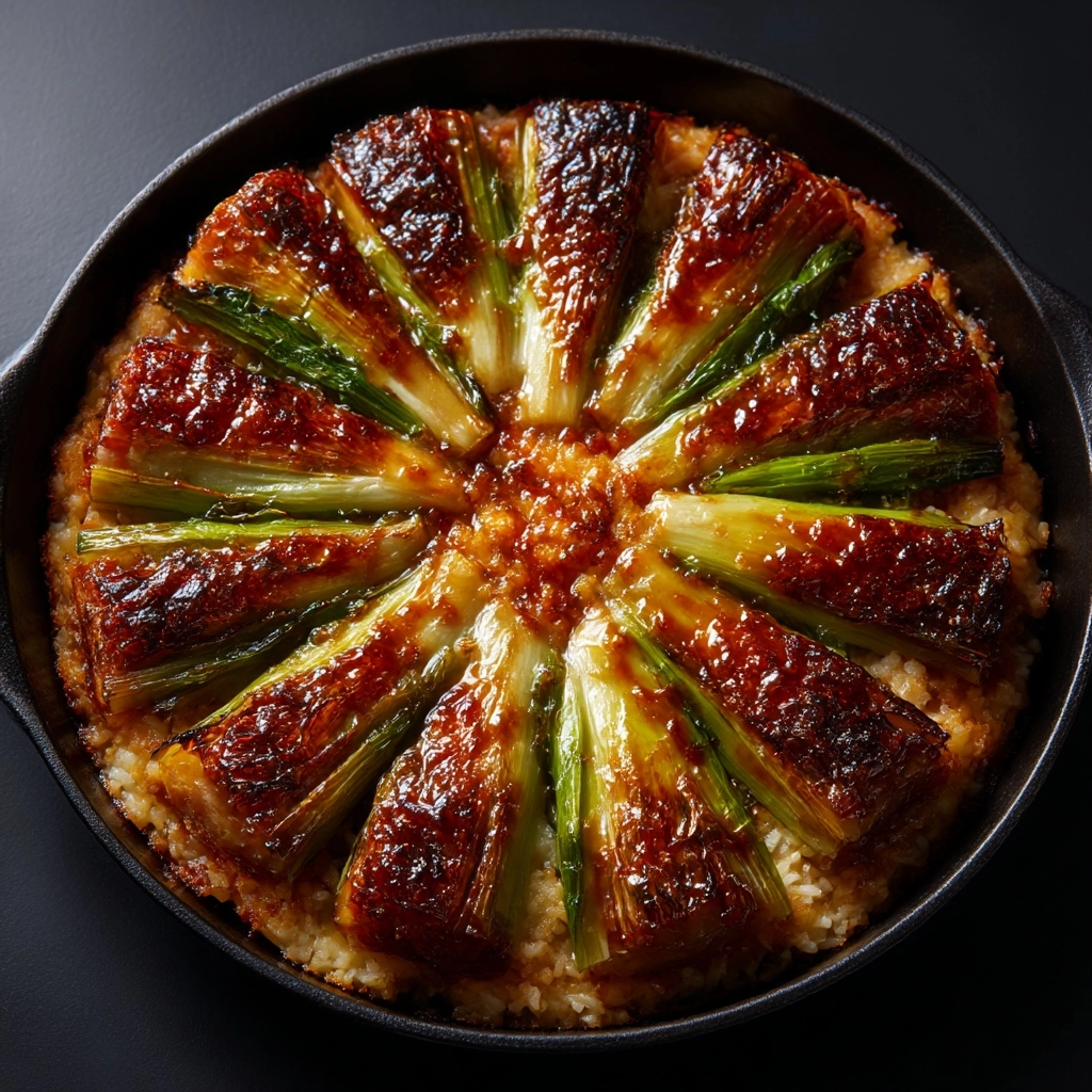 Meat & Rice Stuffed Leeks Recipe