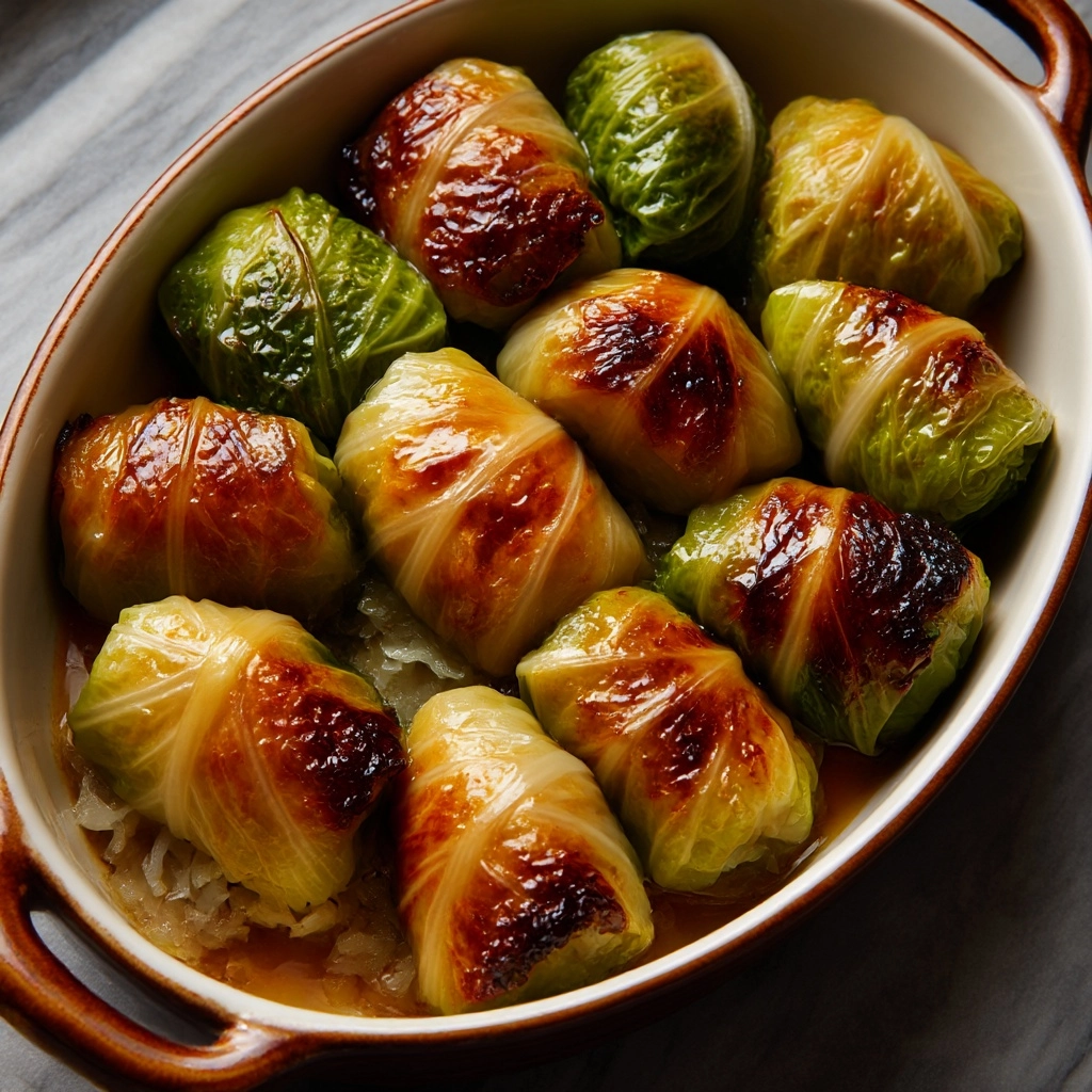 Meat & Rice Stuffed Leeks Recipe - Recipe Image