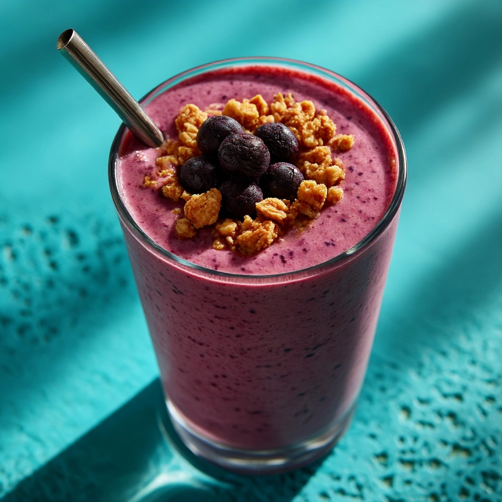 Berry Green Smoothie Recipe