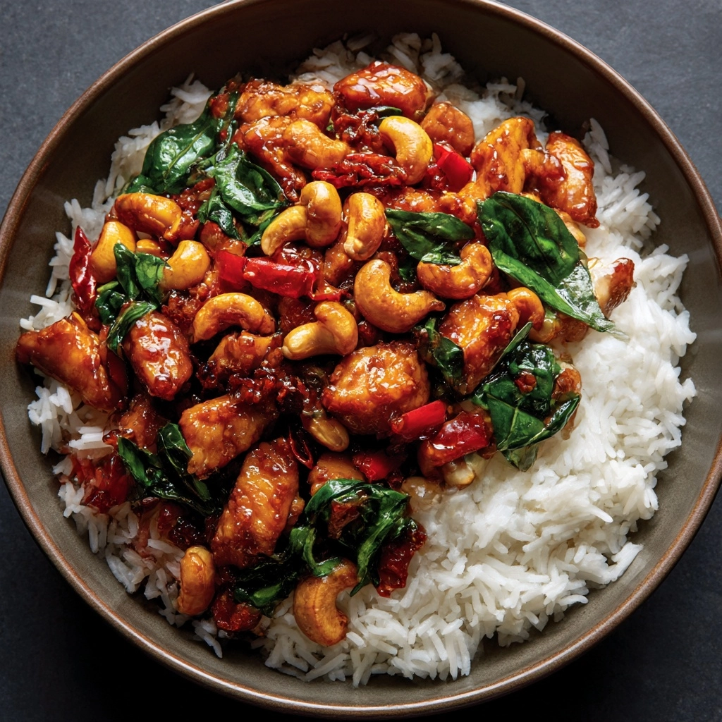 Thai Cashew Chicken Stir Fry Recipe