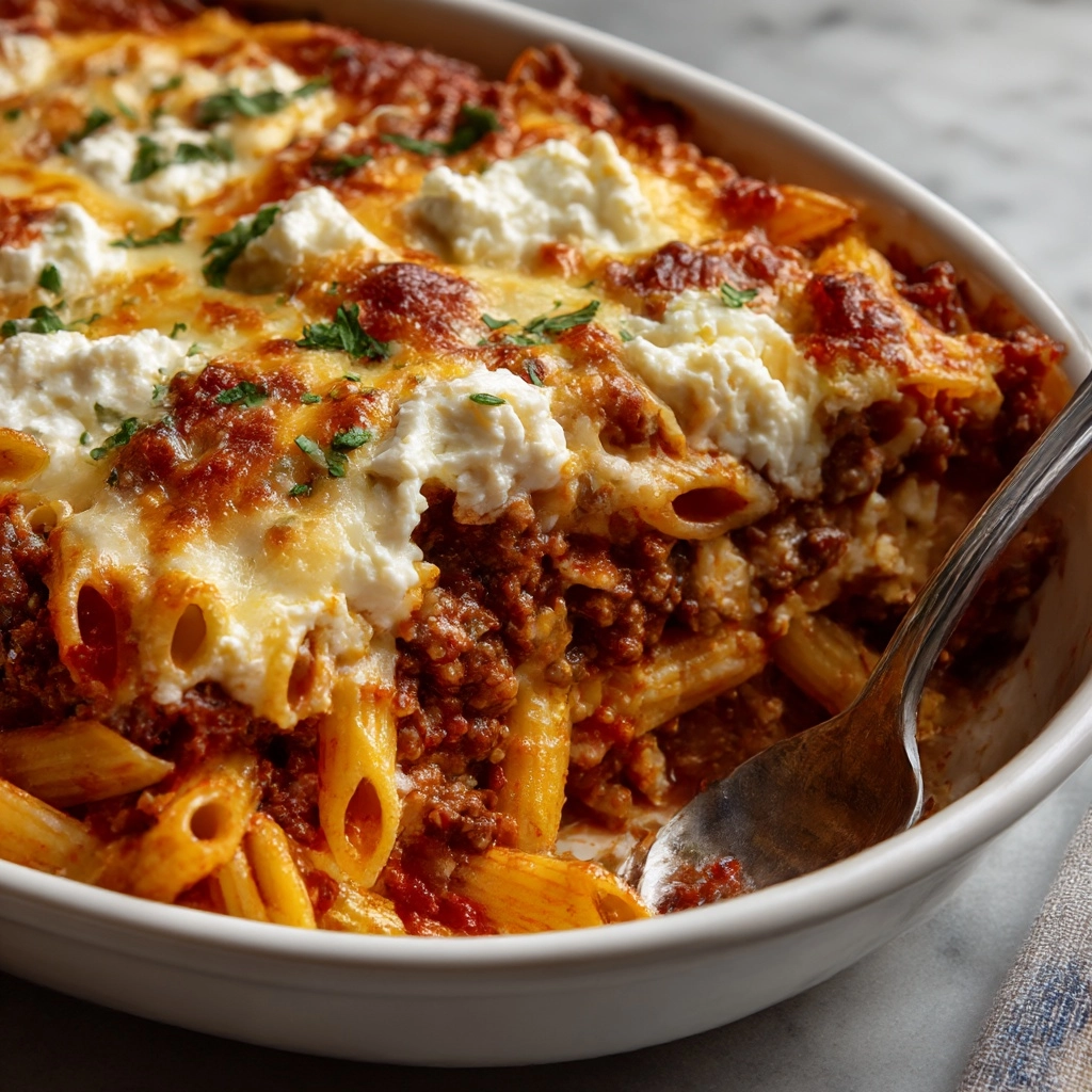 Baked Ziti Recipe - Recipe Image