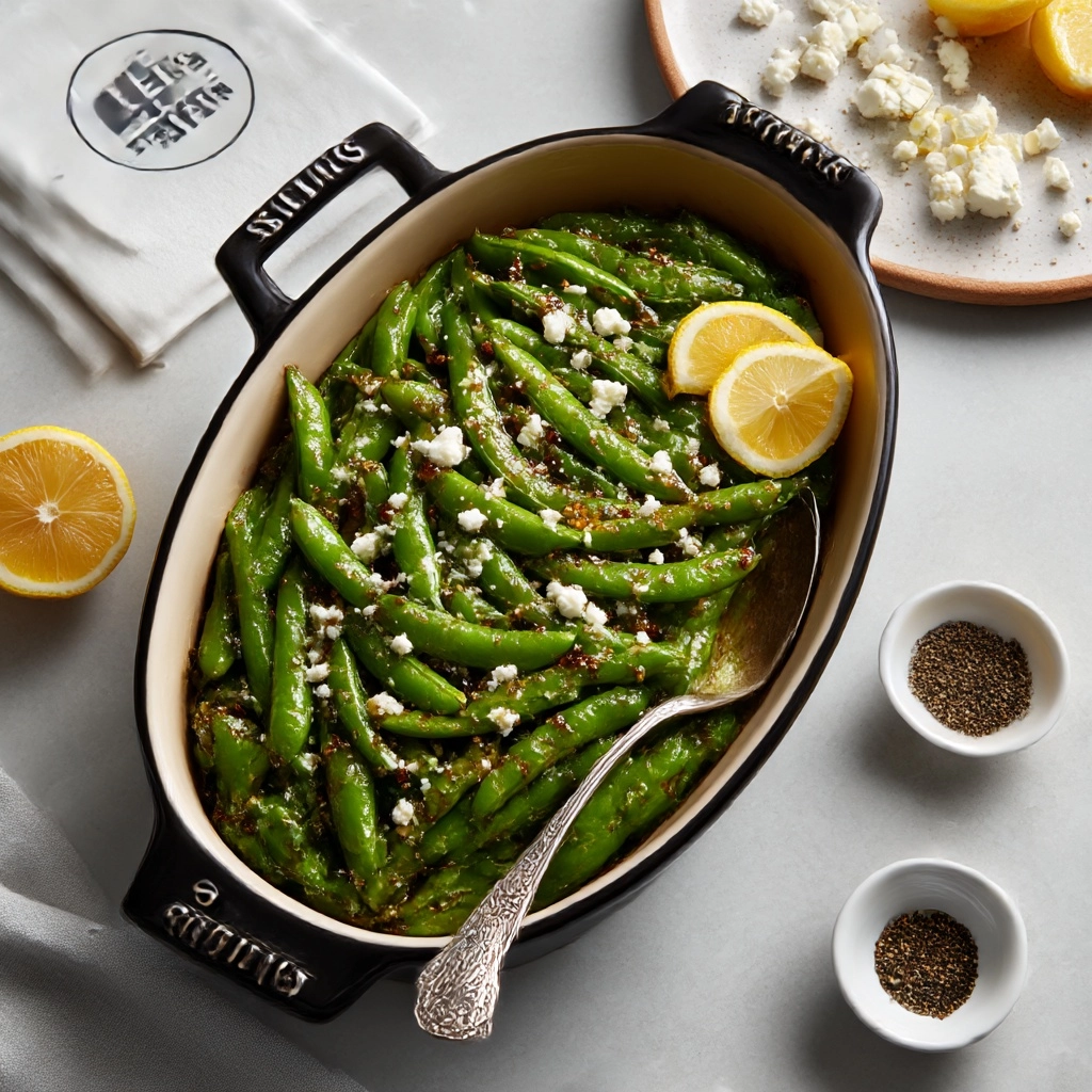 Charred Sugar Snap Peas Recipe