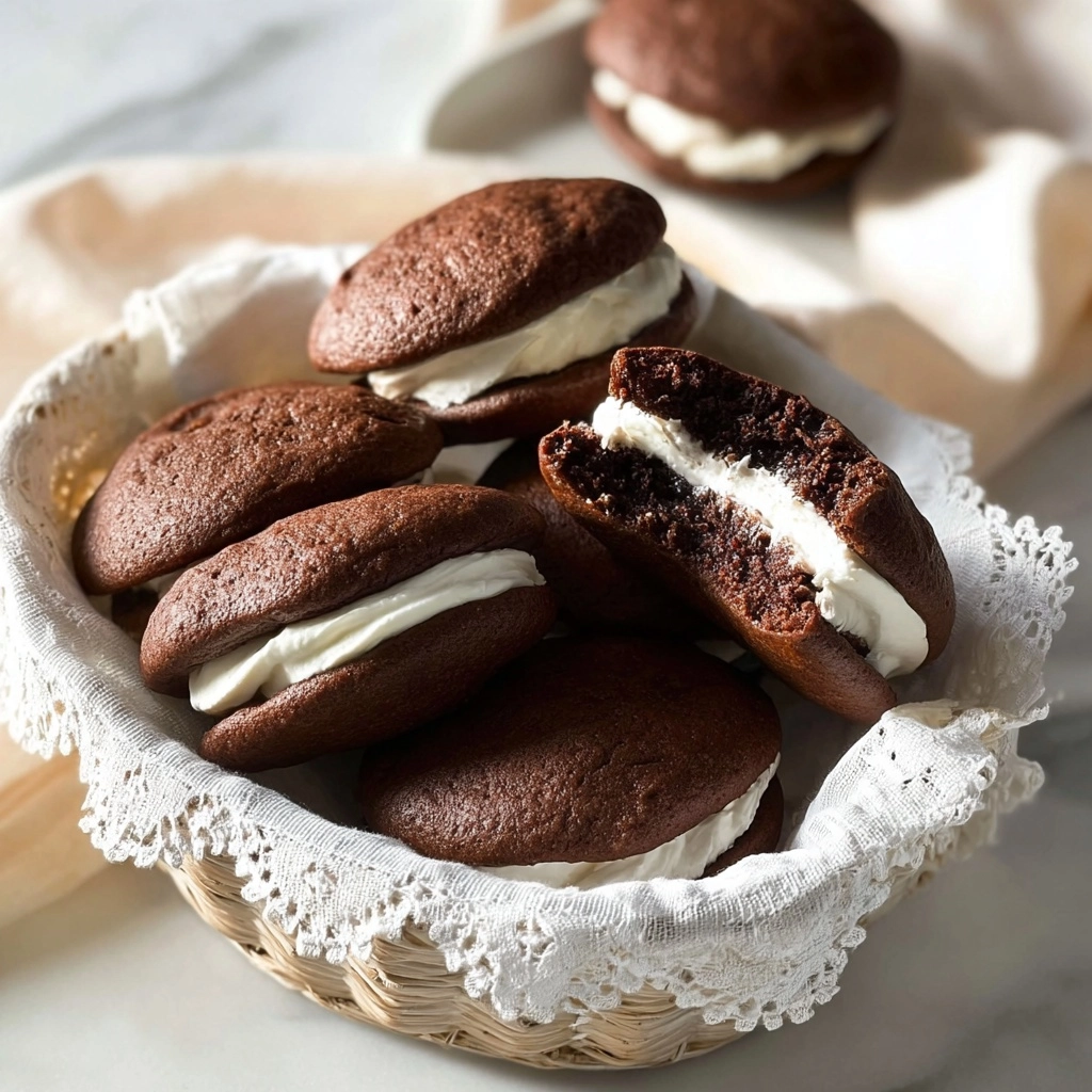 Chocolate Whoopie Pies Recipe - Recipe Image