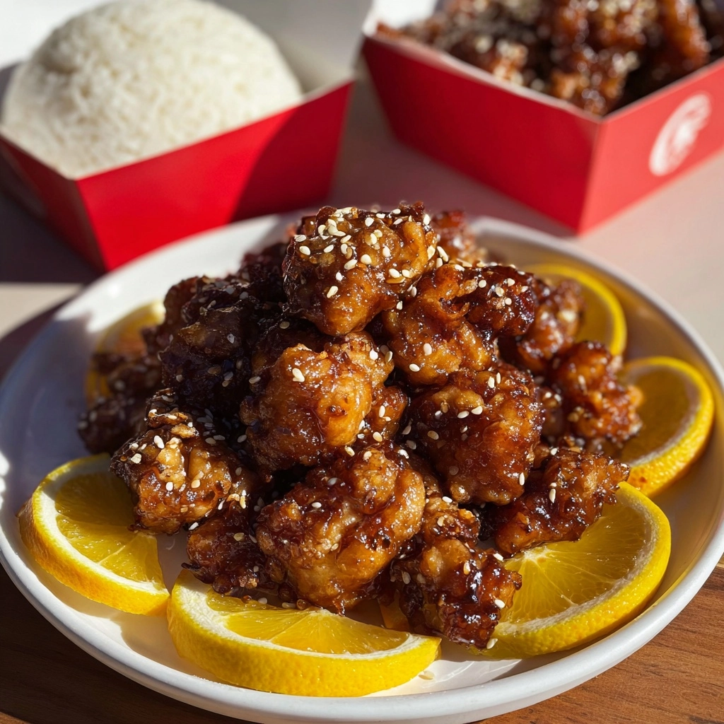 Air Fried Orange Chicken Recipe - Recipe Image