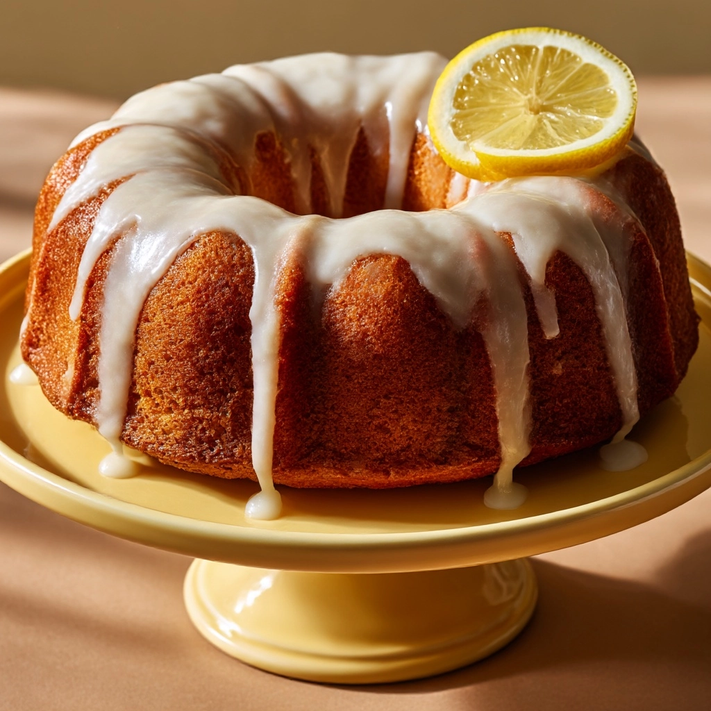 Lemon Poppy Seed Bundt Cake Recipe - Recipe Image