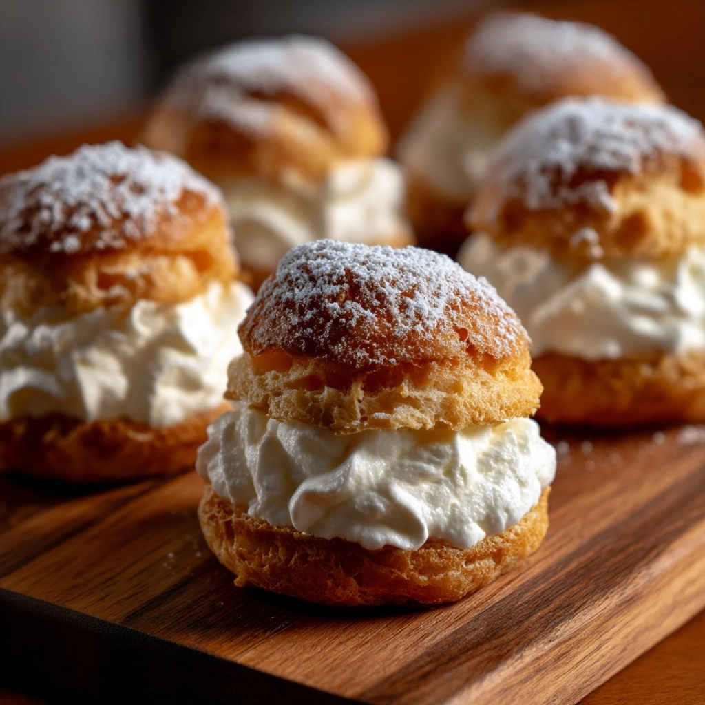 Famous Cream Puffs Recipe - Recipe Image