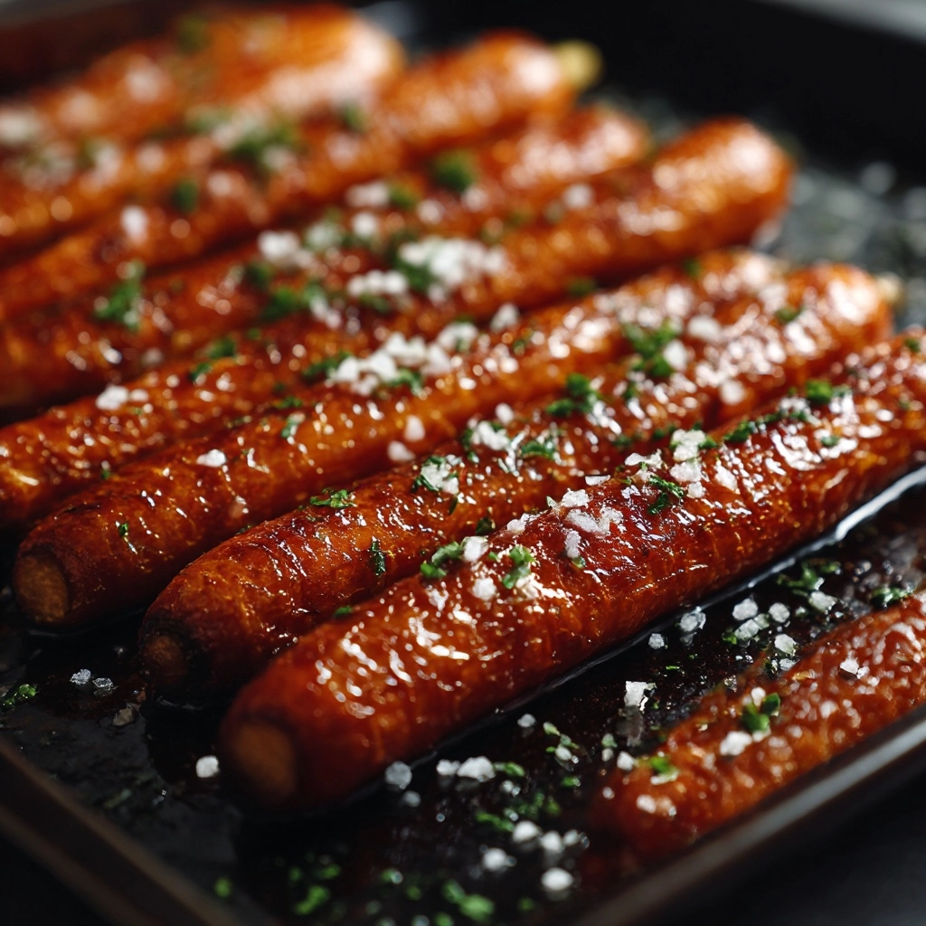 Balsamic Roasted Baby Carrots Recipe - Recipe Image