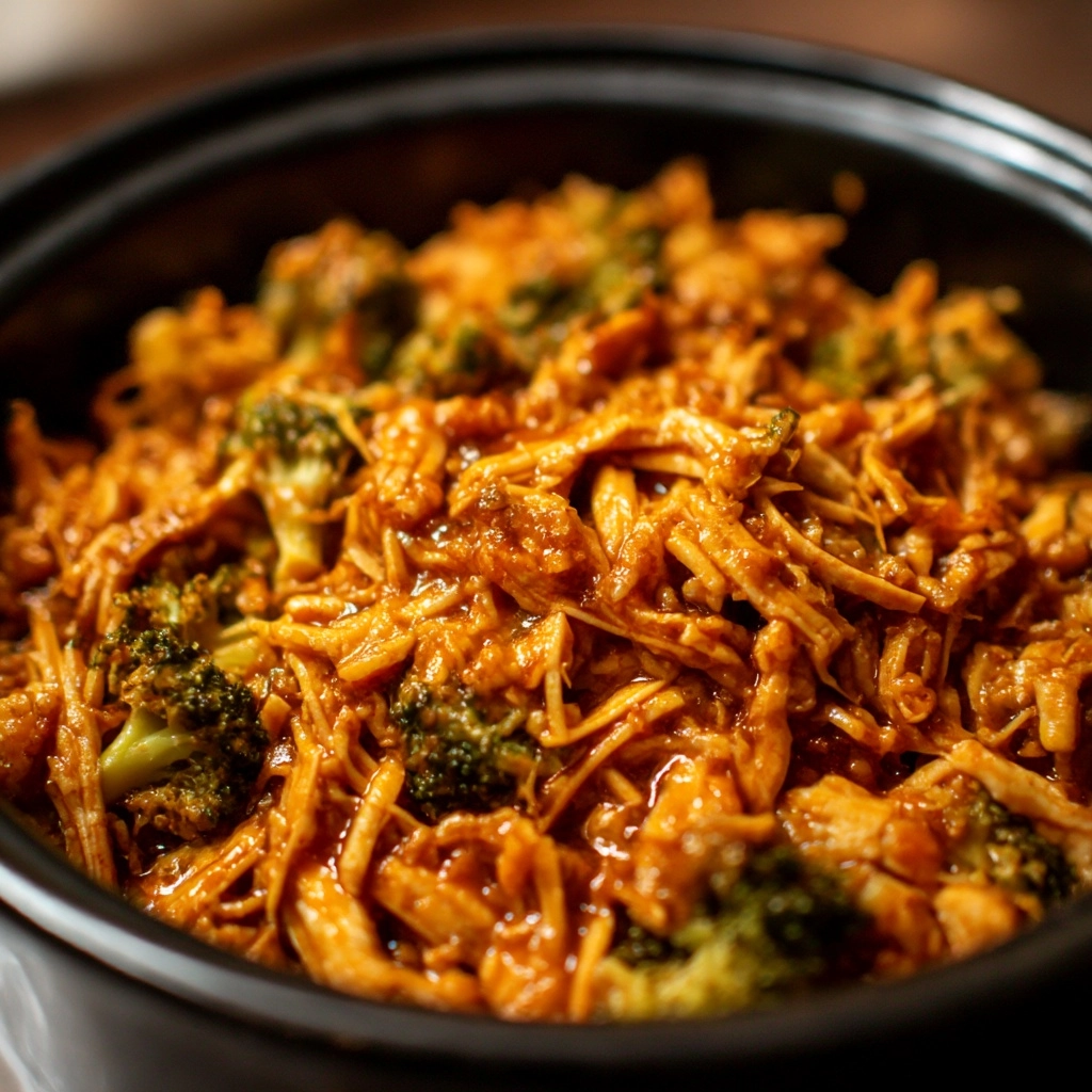 Slow Cooker Broccoli Butter Chicken Recipe - Recipe Image