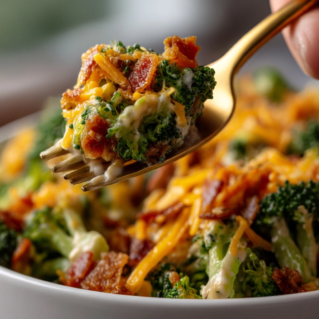 Easy Keto Broccoli Salad Recipe - Recipe Image