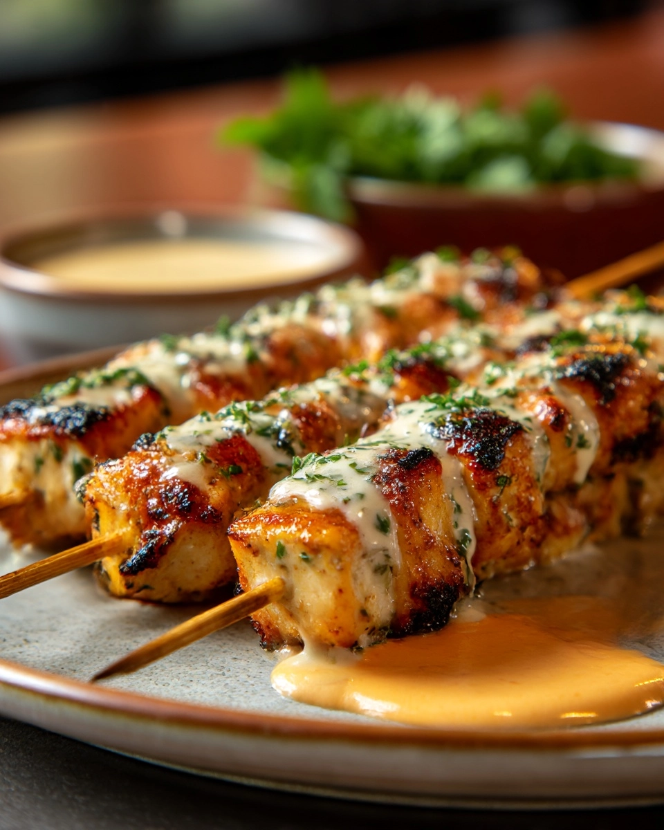 Bang Bang Chicken Skewers Recipe - Recipe Image