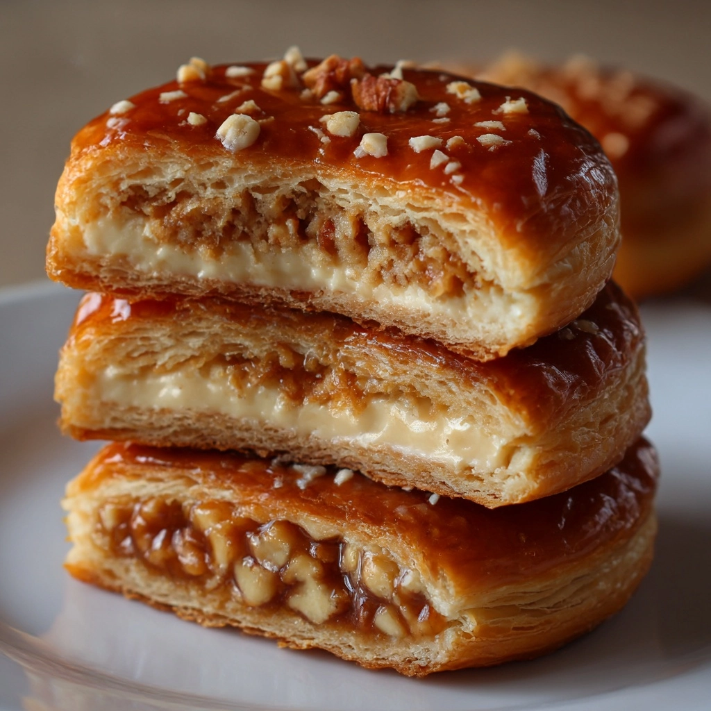 Baklava Cream Sandwich Cookies Recipe - Recipe Image