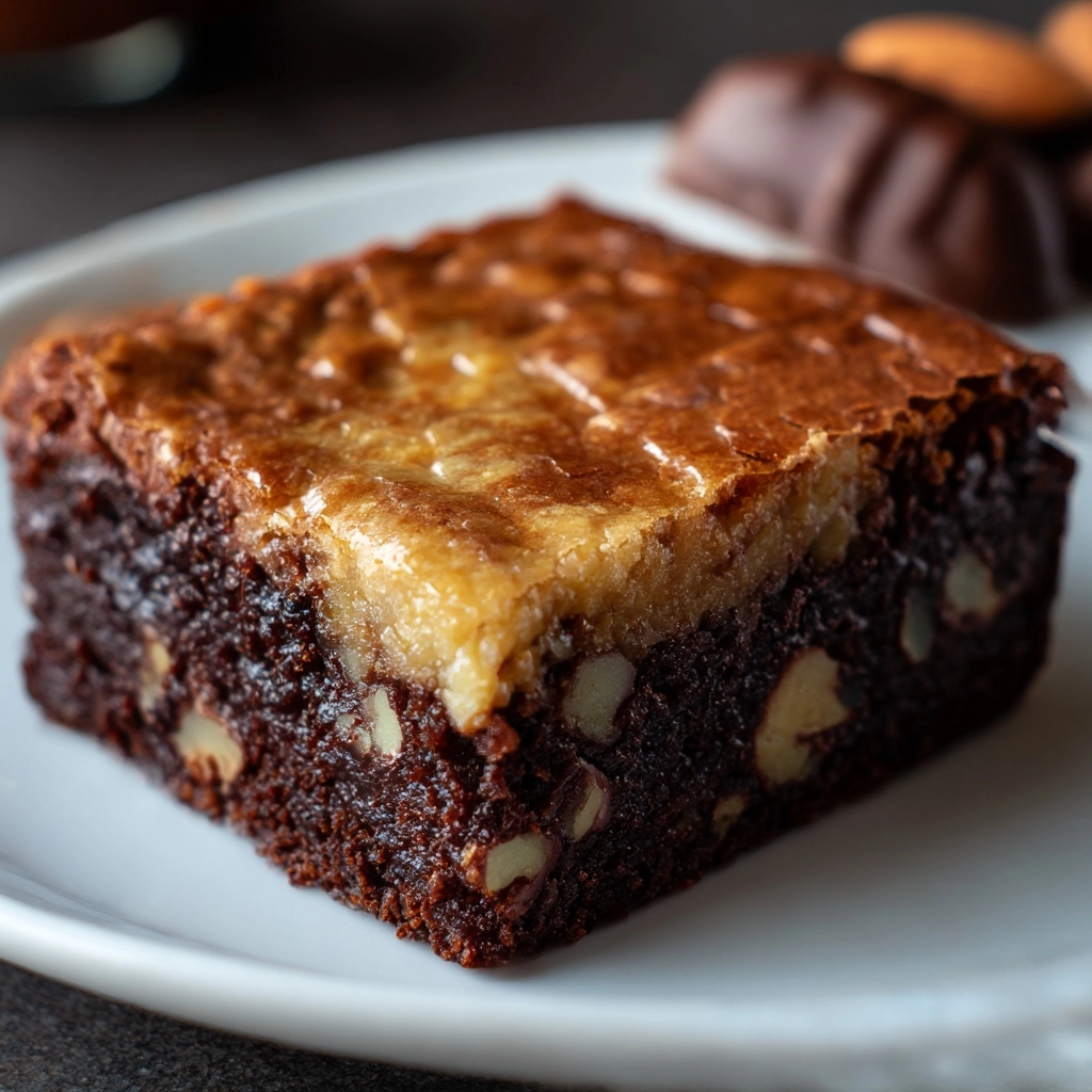 German Chocolate Brownies Recipe - Recipe Image