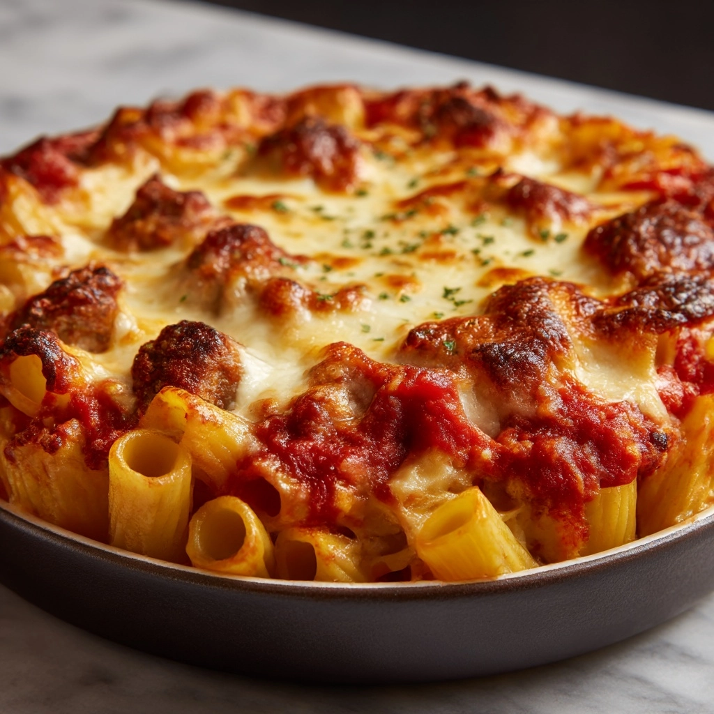 Tomato Tuna Pasta Bake Recipe - Recipe Image