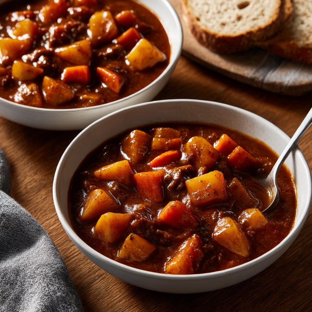 Hearty Vegan Stew Recipe - Recipe Image