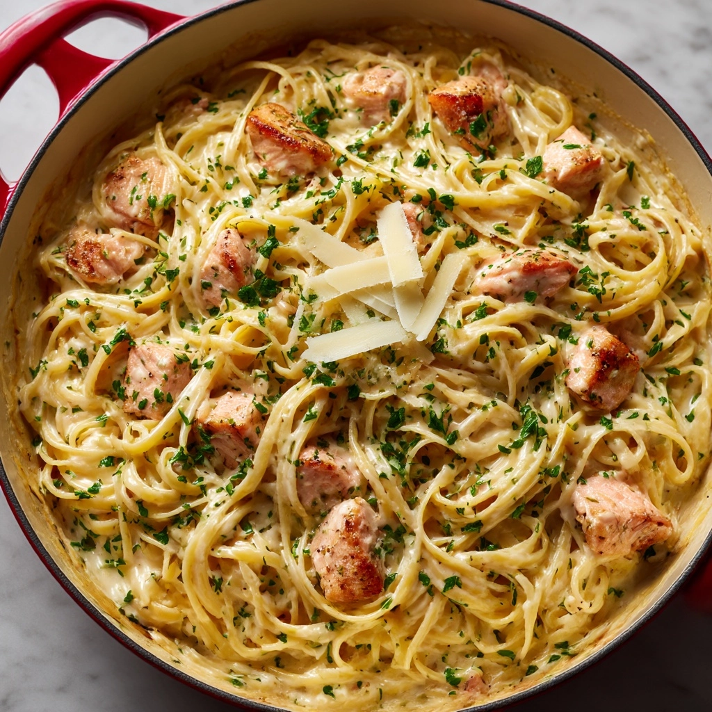 Salmon Pasta Recipe - Recipe Image