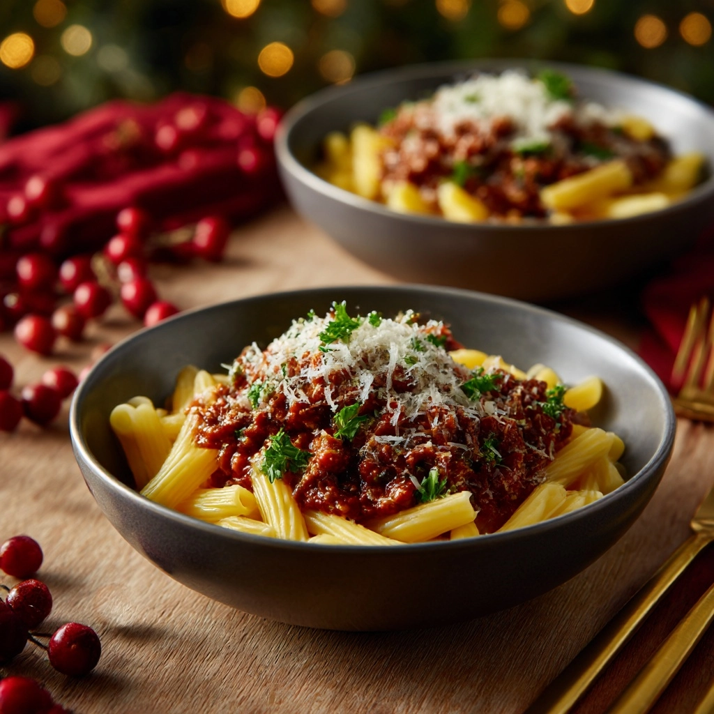 Christmas Pasta Recipe - Recipe Image