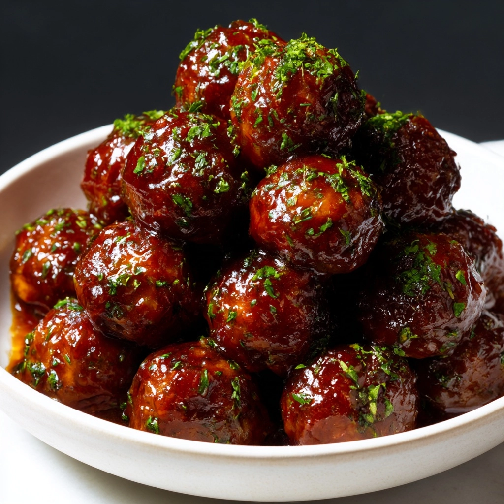 Easy Sweet & Spicy Meatballs Recipe - Recipe Image