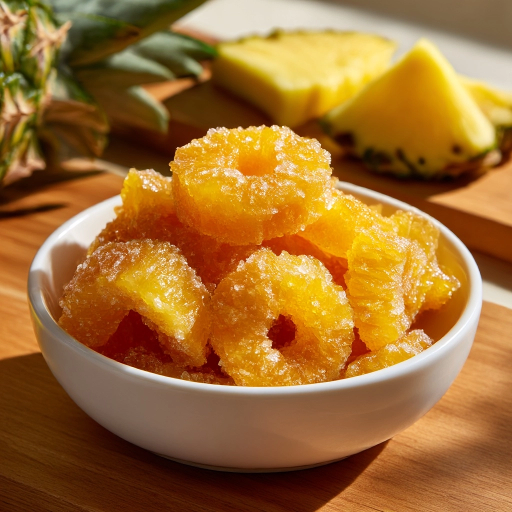 Candied Pineapple Recipe - Recipe Image