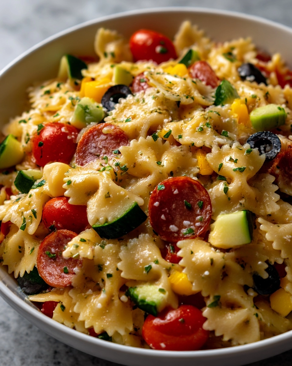 Bow Tie Italian Pasta Salad Recipe