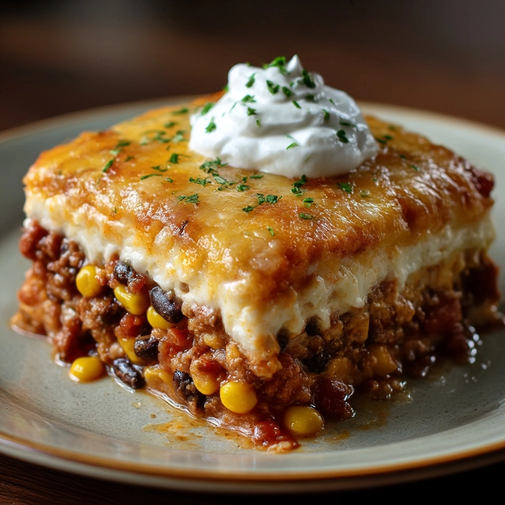 Hearty Burrito Casserole Recipe - Recipe Image