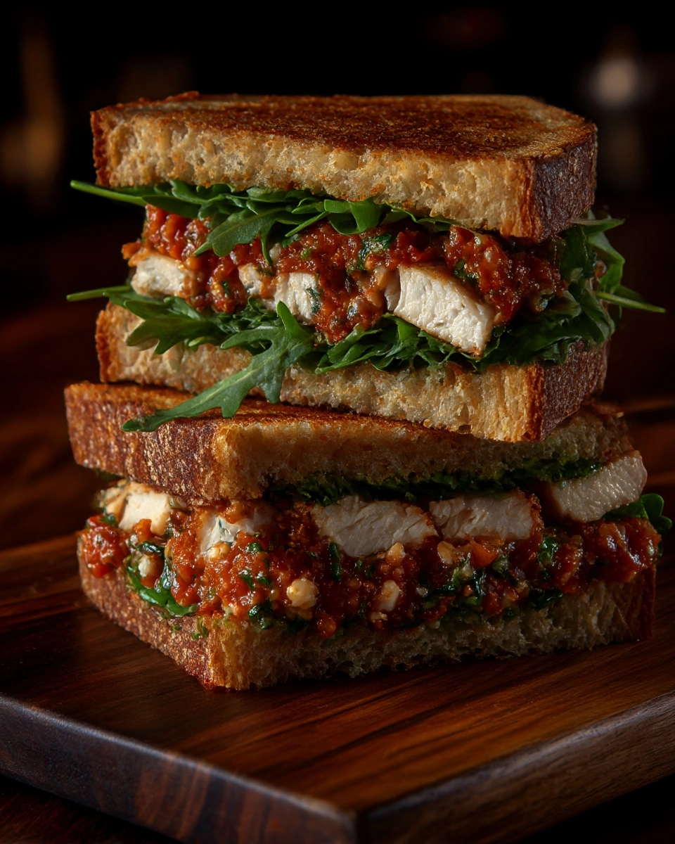 Crunchy Chicken Romesco Sandwich Recipe