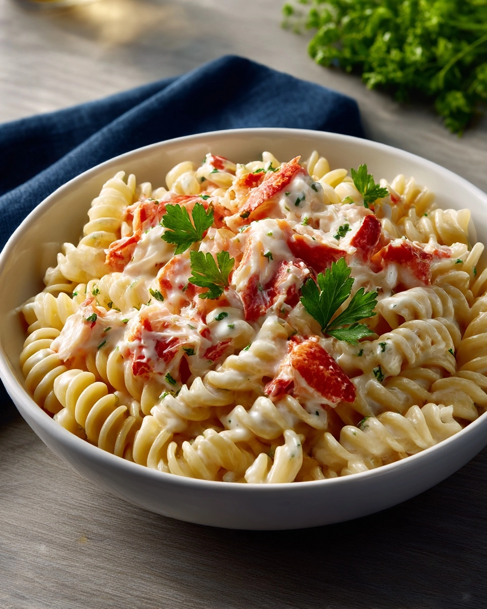 Creamy Crab Pasta Salad Recipe