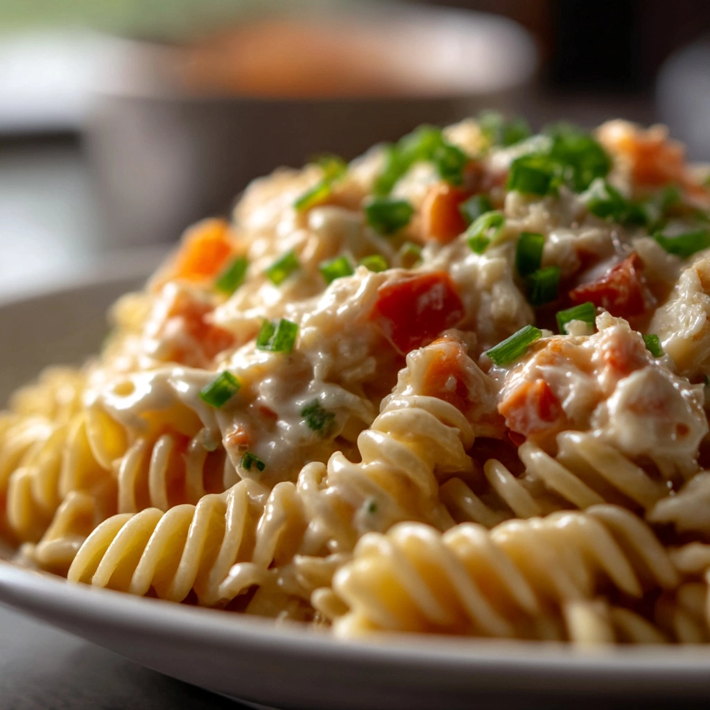 Creamy Crab Pasta Salad Recipe - Recipe Image