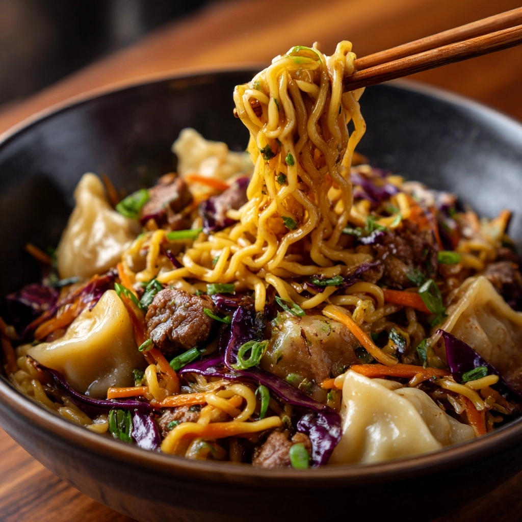 Savory Asian Noodle Bowls Recipe - Recipe Image