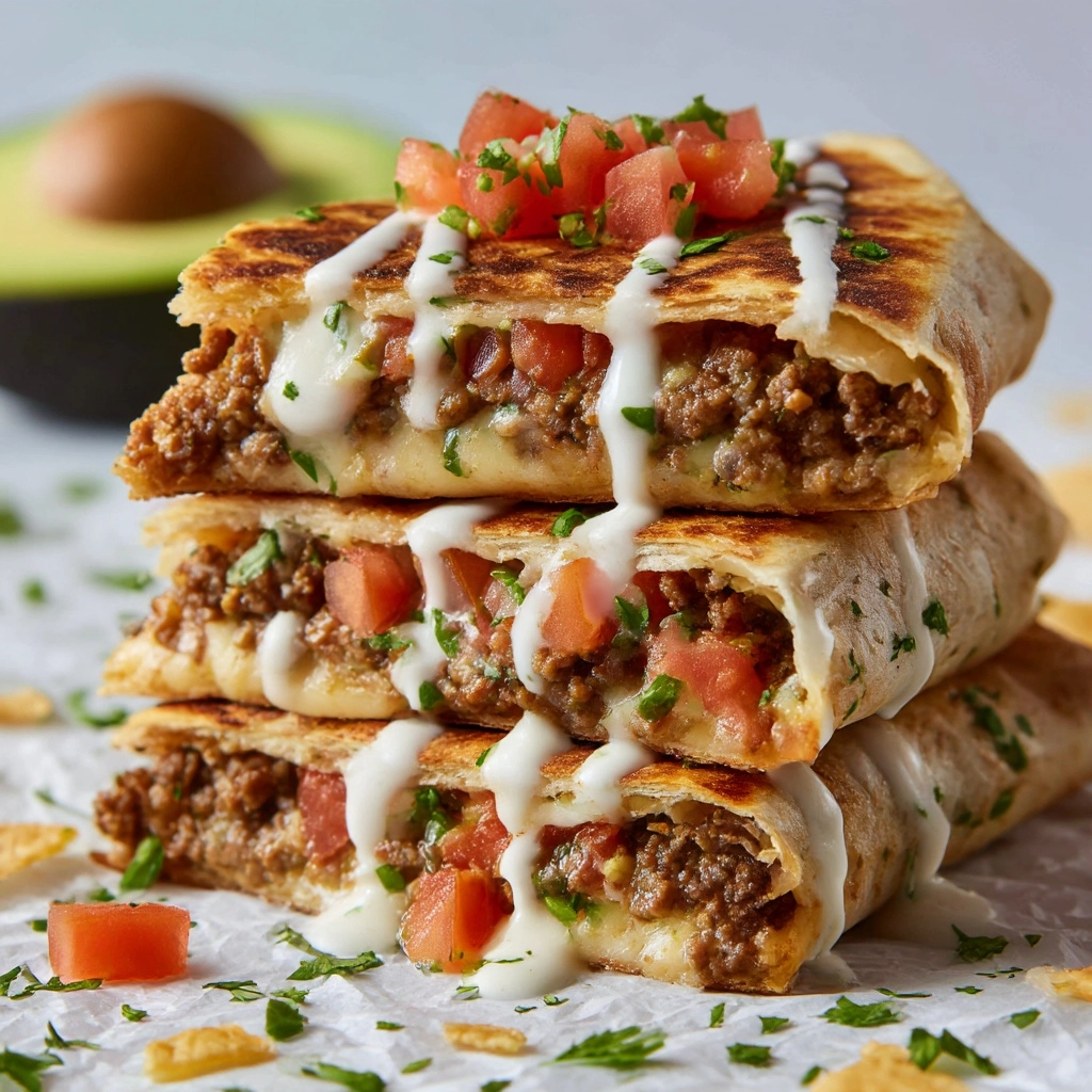Homemade Crunchwrap Supreme Recipe - Recipe Image