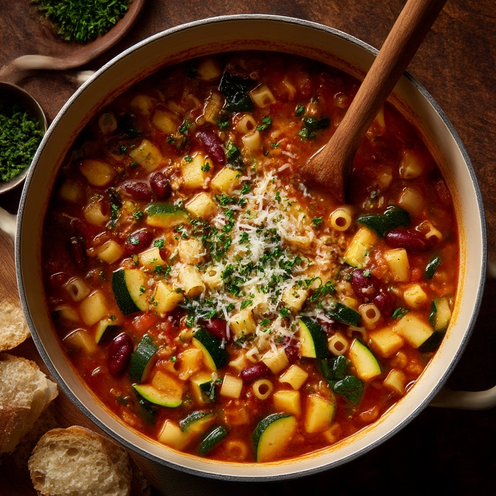Minestrone Soup Recipe - Recipe Image