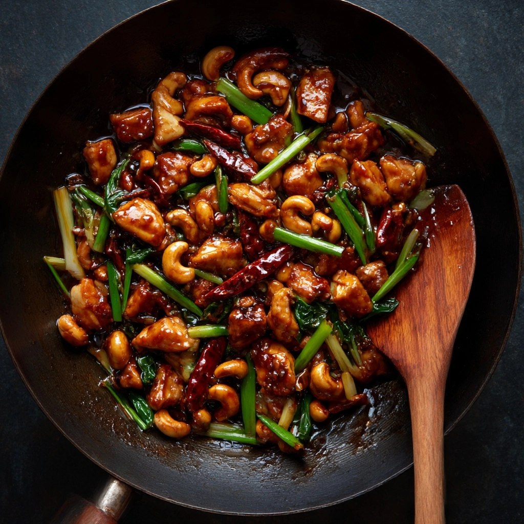 Thai Cashew Chicken Stir Fry Recipe - Recipe Image