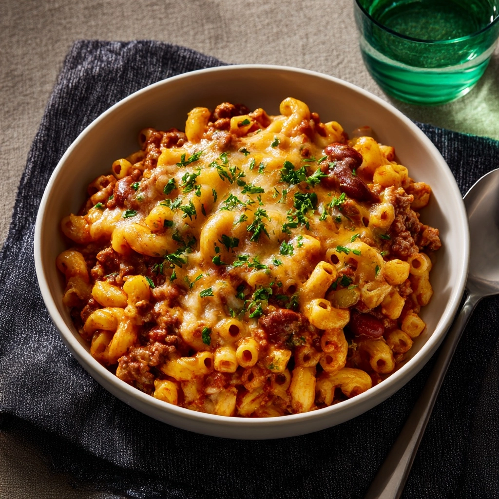 Chili Mac and Cheese Recipe - Recipe Image