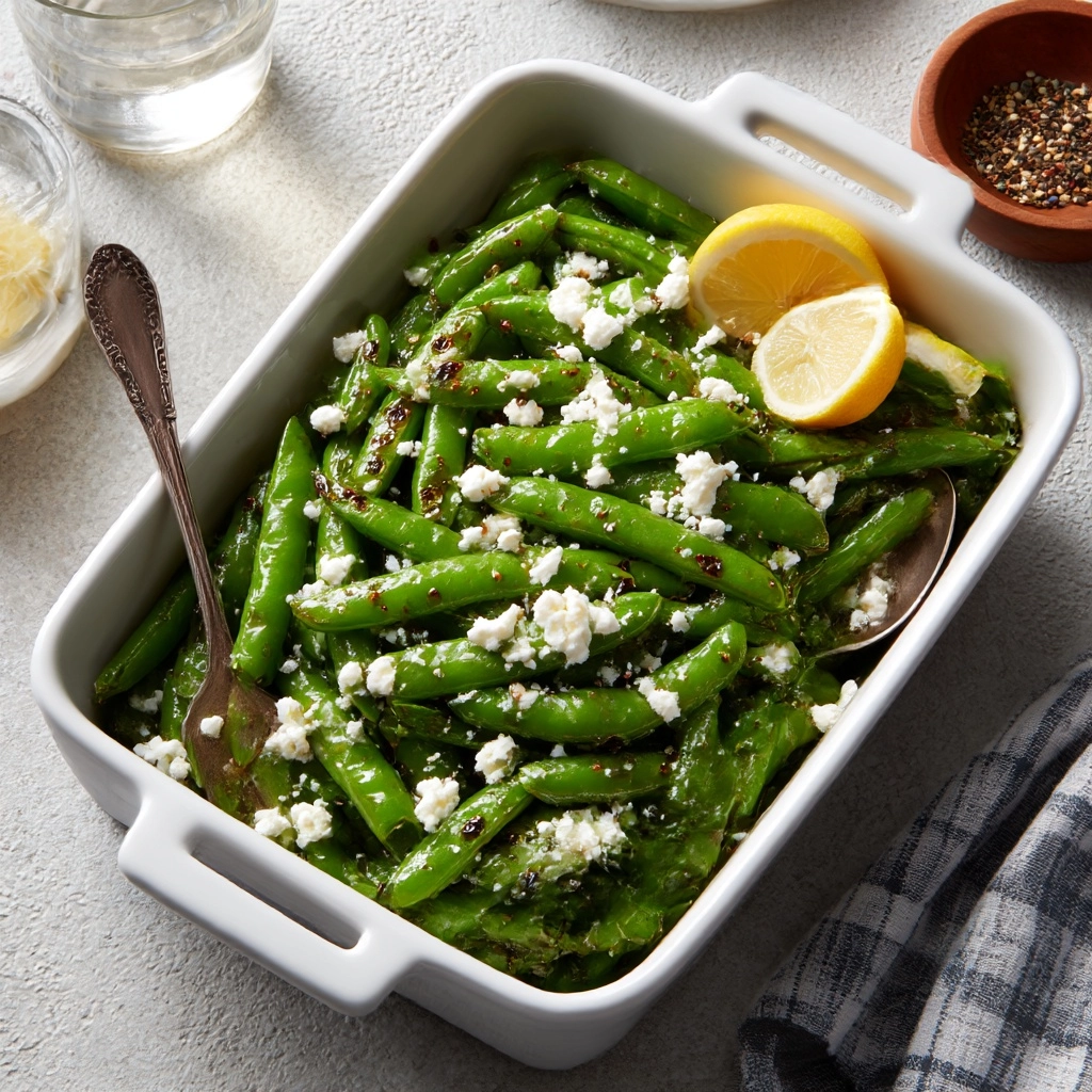 Charred Sugar Snap Peas Recipe - Recipe Image