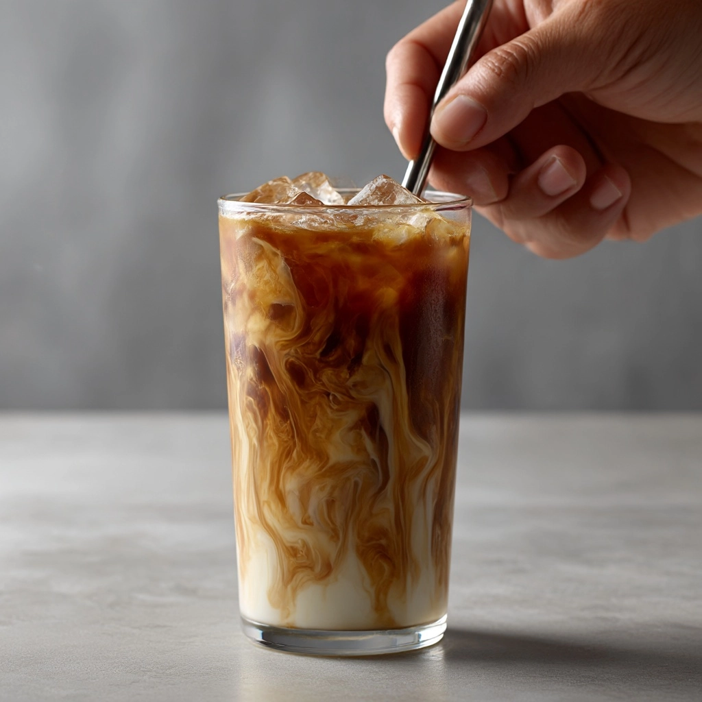 Iced Vanilla Latte Recipe - Recipe Image