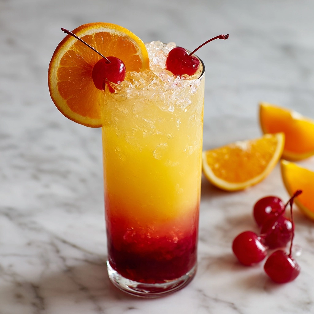 Classic Tequila Sunrise Recipe - Recipe Image