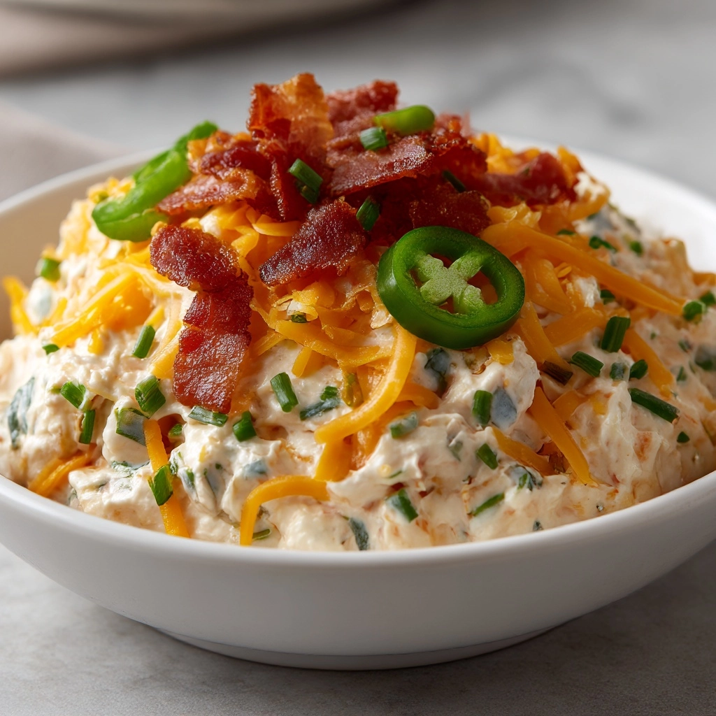 Jalapeño Popper Chicken Salad Recipe - Recipe Image