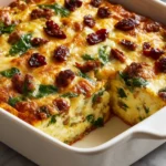 Tuscan Cottage Cheese Egg Bake Recipe