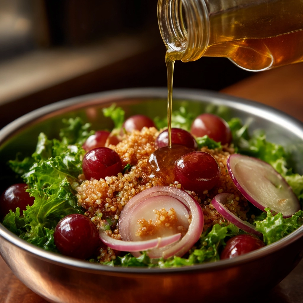 Arugula Salad with Grapes and Black Pepper Vinaigrette Recipe - Recipe Image