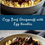 Beef Stroganoff with Egg Noodles Recipe