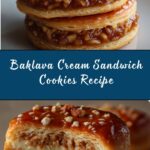 Baklava Cream Sandwich Cookies Recipe