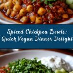 Quick and Easy Spiced Chickpea Bowls Recipe