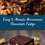 Five Minute Microwave Fudge Recipe