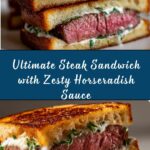 Steak Sandwich with Horseradish Sauce Recipe