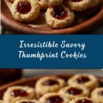 Savory Thumbprint Cookies Recipe