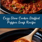 Slow Cooker Stuffed Pepper Soup Recipe
