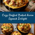 Stuffed Baked Acorn Squash Recipe